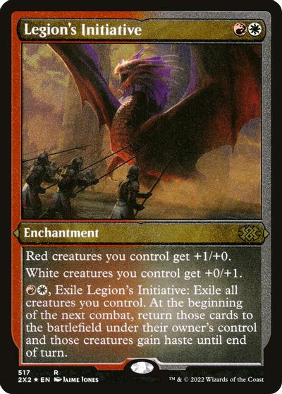 Legion's Initiative (Foil Etched) card art