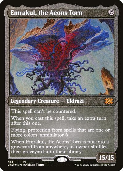 Emrakul, the Aeons Torn (Foil Etched) card art