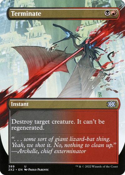 Terminate (Borderless) card art