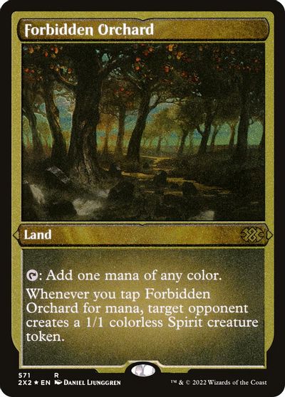 Forbidden Orchard (Foil Etched) card art