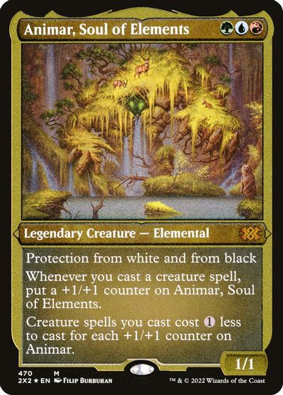 Animar, Soul of Elements (Foil Etched) card art