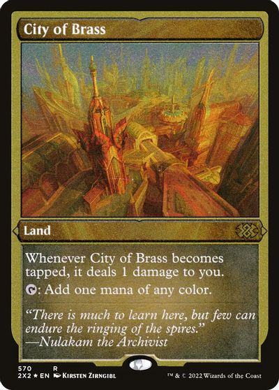 City of Brass (Foil Etched) card art