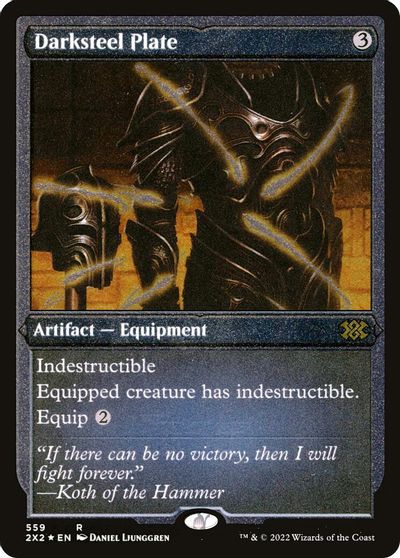 Darksteel Plate (Foil Etched) card art