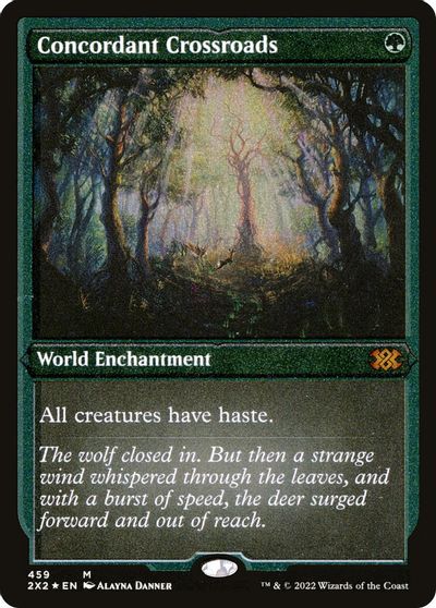 Concordant Crossroads (Foil Etched) card art