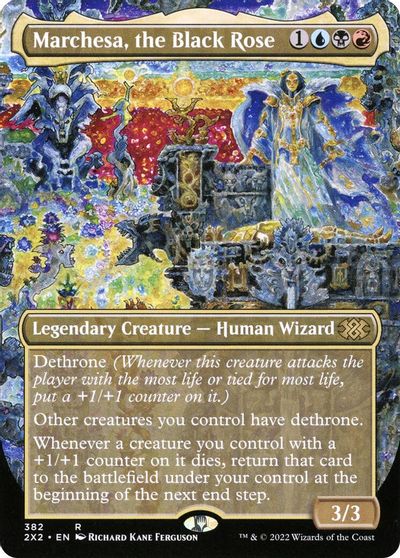 Marchesa, the Black Rose (Borderless) card art