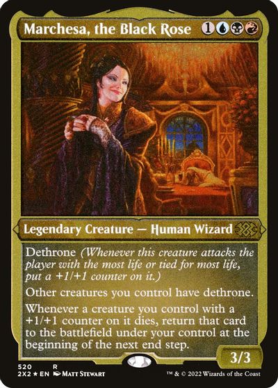 Marchesa, the Black Rose (Foil Etched) card art