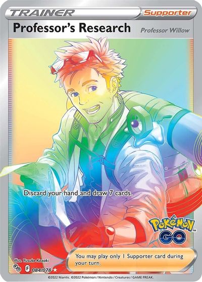 Professor's Research [Professor Willow] (Secret) card art