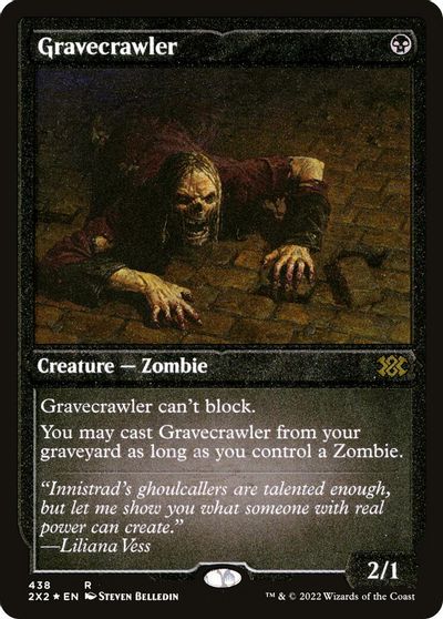 Gravecrawler (Foil Etched) card art
