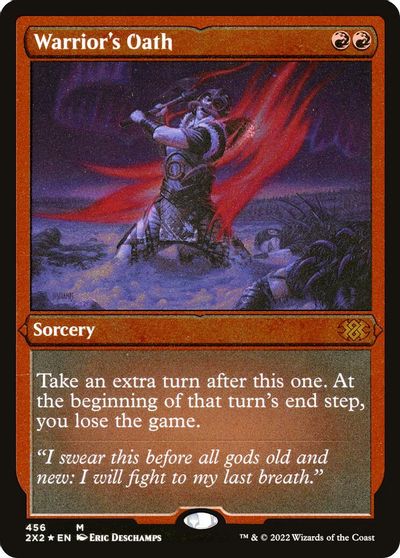 Warrior's Oath (Foil Etched) card art