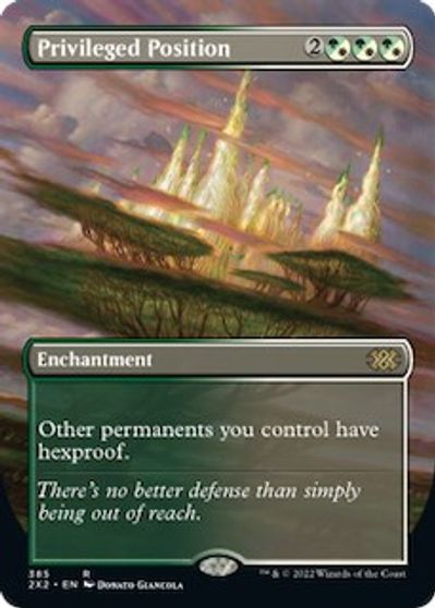 Privileged Position (Borderless) card art