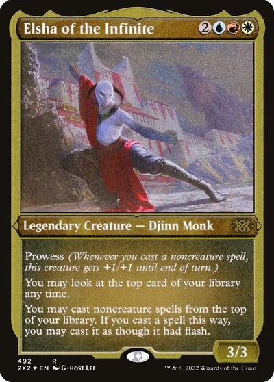 Elsha of the Infinite (Foil Etched) card art