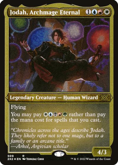 Jodah, Archmage Eternal (Foil Etched) card art