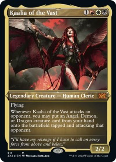 Kaalia of the Vast (Foil Etched) card art