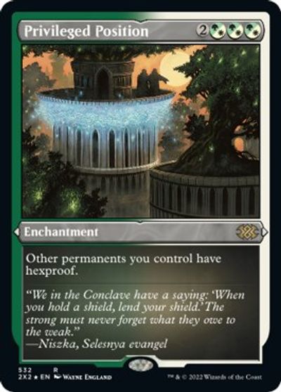 Privileged Position (Foil Etched) card art