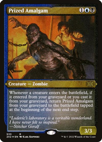 Prized Amalgam (Foil Etched) card art
