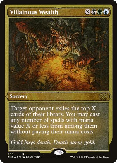Villainous Wealth (Foil Etched) card art