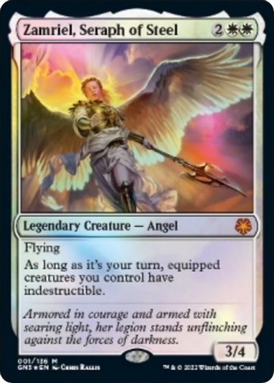Zamriel, Seraph of Steel card art