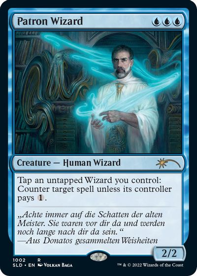 Patron Wizard card art