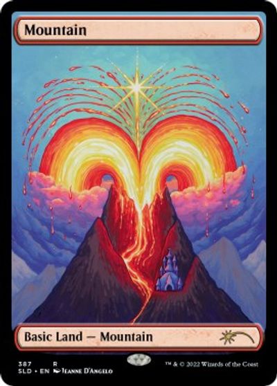 Mountain (387) card art