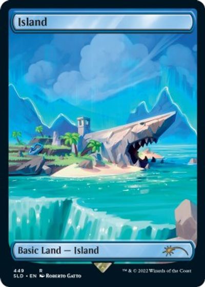 Island (449) card art