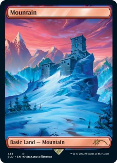 Mountain (451) card art