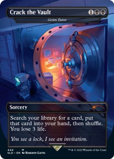 Crack the Vault - Grim Tutor card art