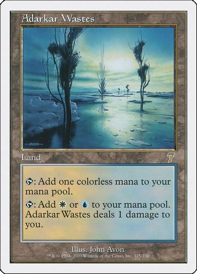 Adarkar Wastes card art
