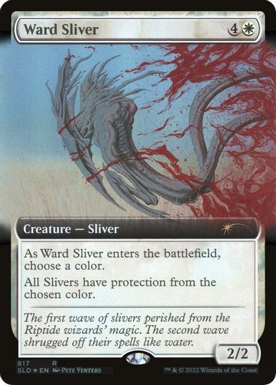 Ward Sliver (Extended Art) card art
