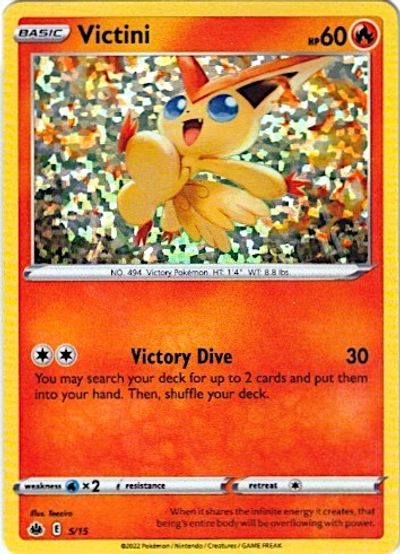 Victini - 5/15 card art