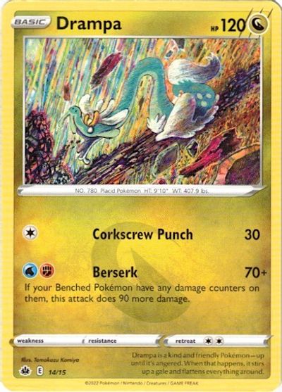 Drampa - 14/15 card art