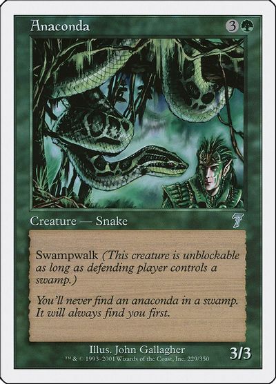 Anaconda card art