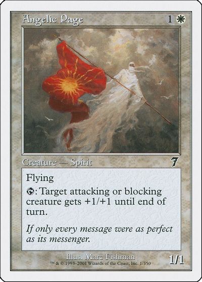Angelic Page card art