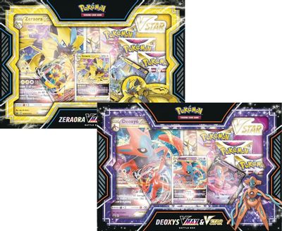 Deoxys/Zeraora VMAX & VSTAR Battle Box [Set of 2] card art