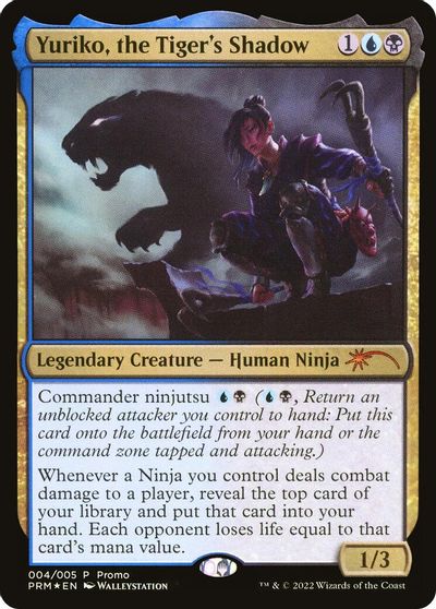 Yuriko, the Tiger's Shadow card art