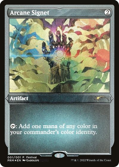 Arcane Signet (Foil Etched) card art