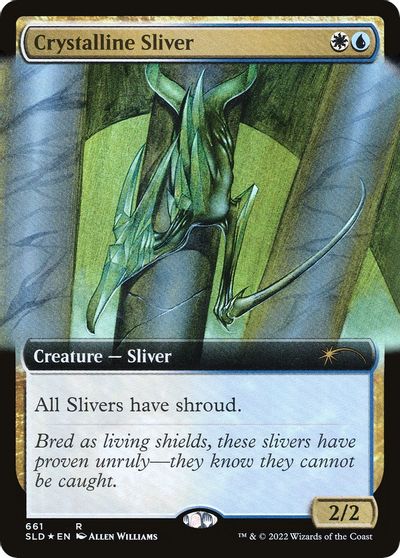 Crystalline Sliver (Extended Art) card art