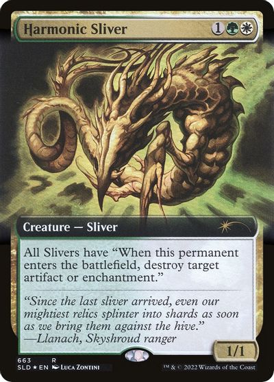 Harmonic Sliver (Extended Art) card art