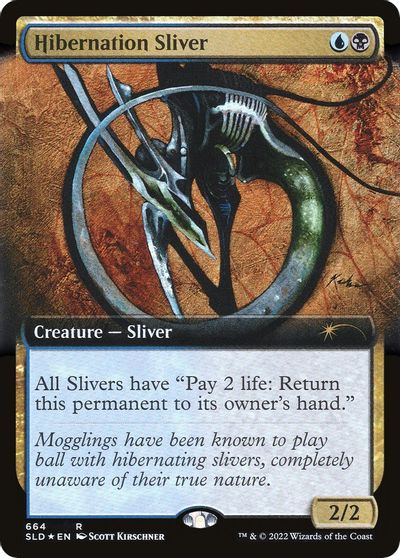 Hibernation Sliver (Extended Art) card art