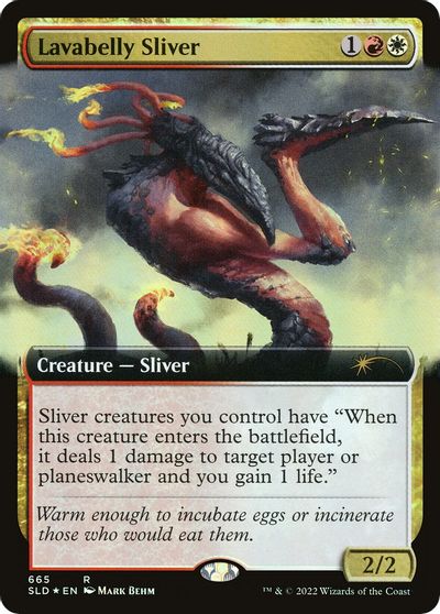 Lavabelly Sliver (Extended Art) card art