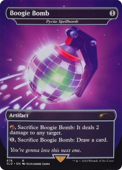 Boogie Bomb - Pyrite Spellbomb card art