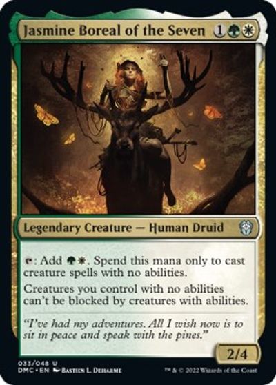 Jasmine Boreal of the Seven card art