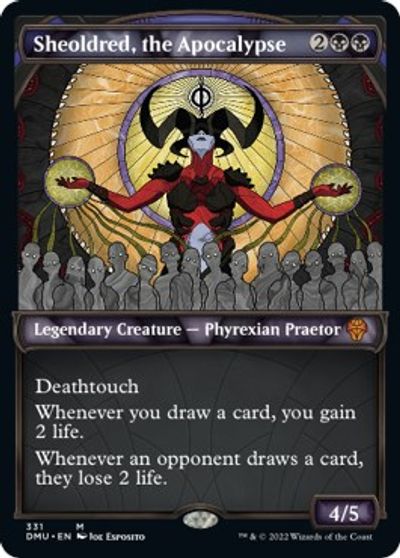 Sheoldred, the Apocalypse (Textured Foil) card art