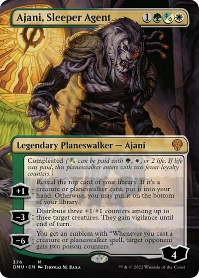 Ajani, Sleeper Agent (376) card art