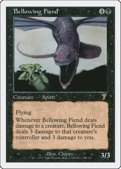 Bellowing Fiend card art