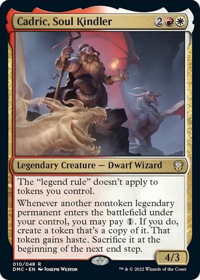 Cadric, Soul Kindler card art