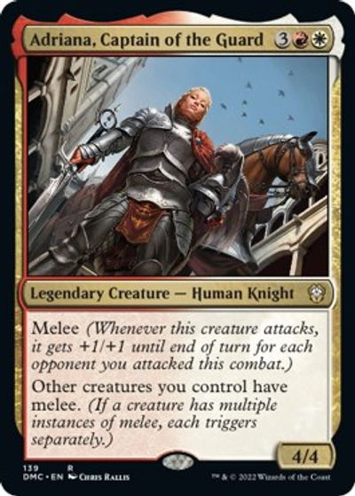 Adriana, Captain of the Guard card art