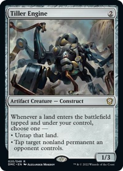 Tiller Engine card art