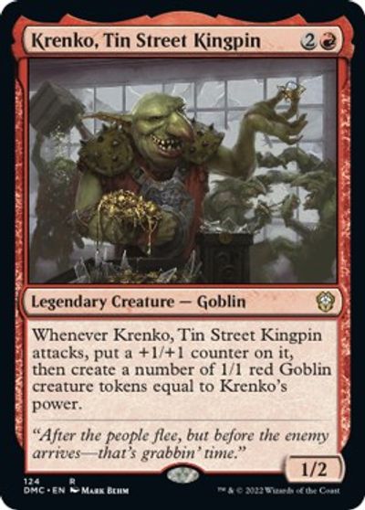 Krenko, Tin Street Kingpin card art