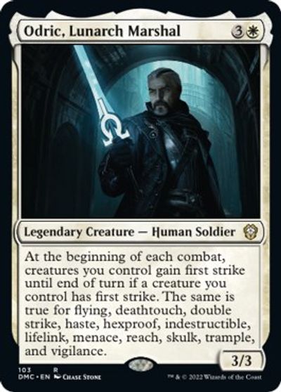 Odric, Lunarch Marshal card art