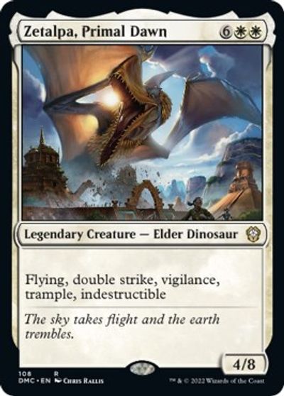 Zetalpa, Primal Dawn card art
